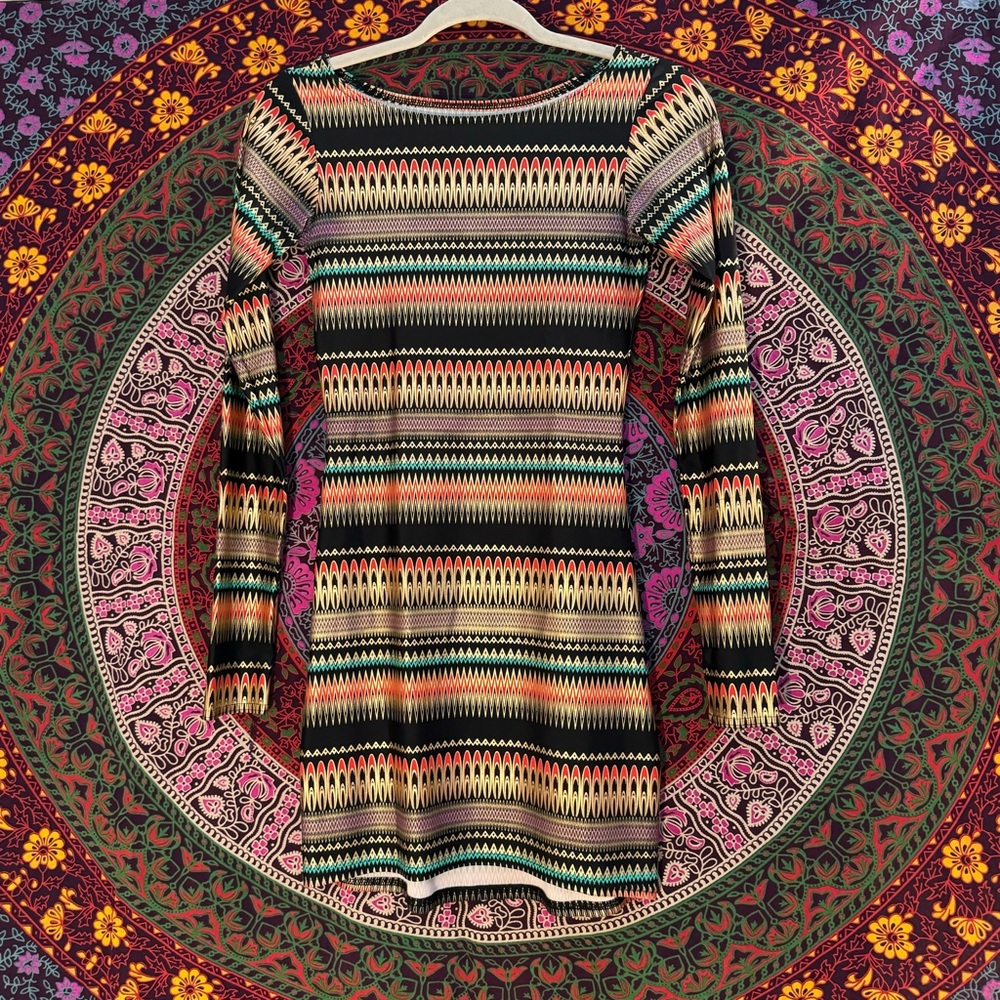 BlackMilk Nairobi Long Sleeve Dress- Size Small